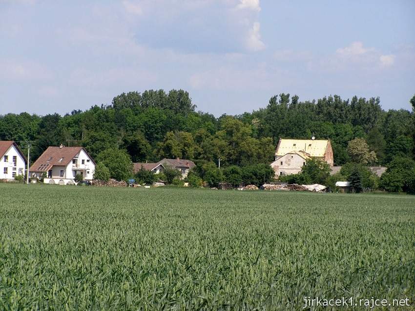 Hynkov - Hynkovský, Starý, Solařův mlýn - pohled z dálky
