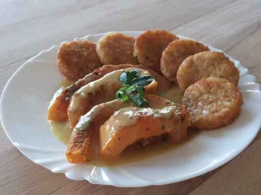 Pečená dýně na smetaně s kari, Rosti Rounds 20.10. 2021