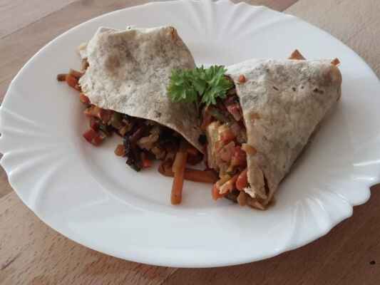 Vegetariánská tortilla se sýrem  20.9. 2021