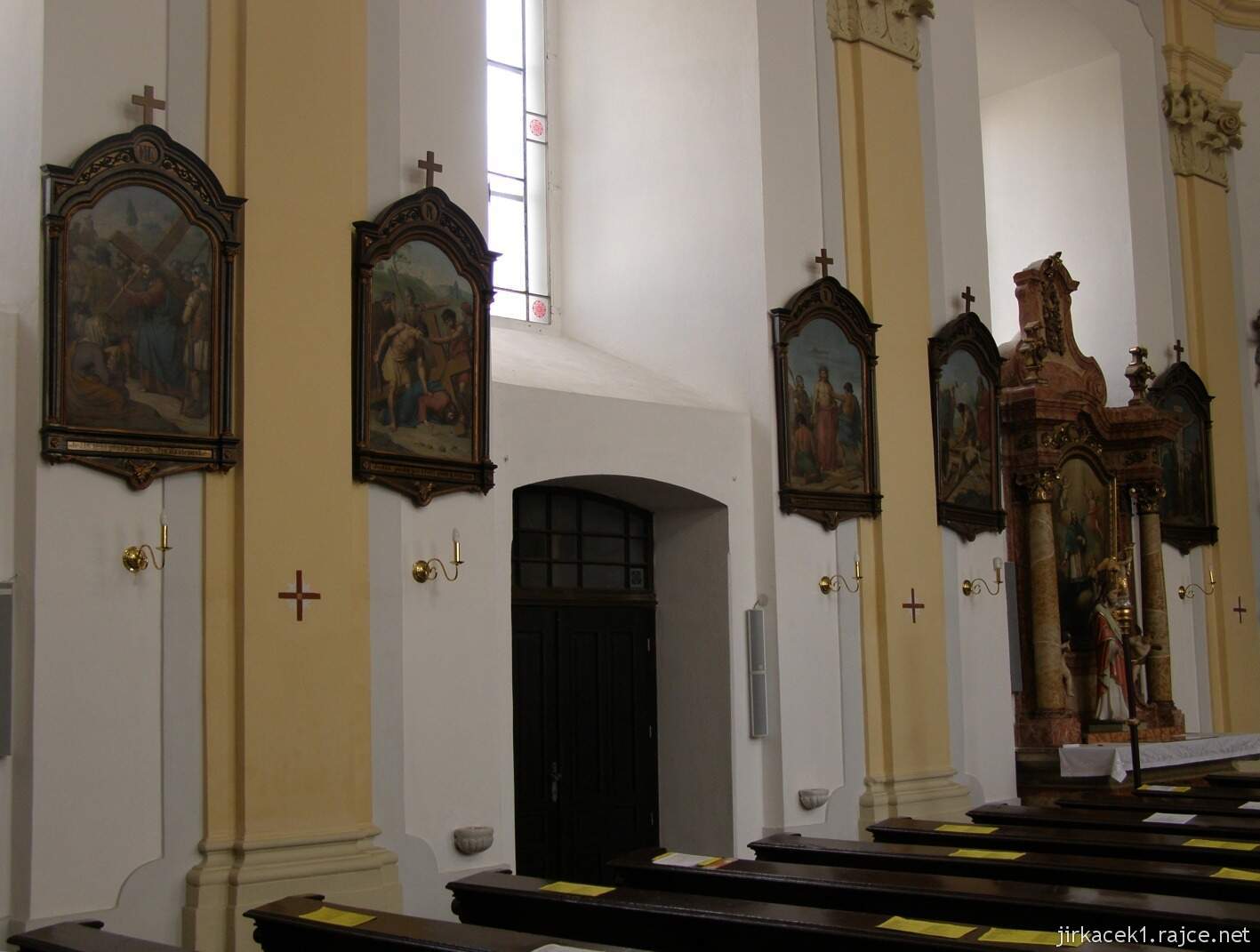 Velký Týnec - kostel Nanebevzetí Panny Marie 11 - interiér