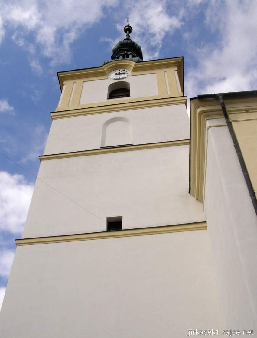 Velký Týnec - kostel Nanebevzetí Panny Marie 17 - věž