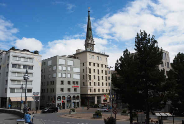 Sankt Moritz, centrum