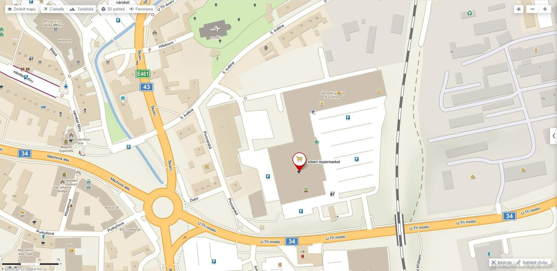 Svitavy - bývalý pivovar na mapy.cz