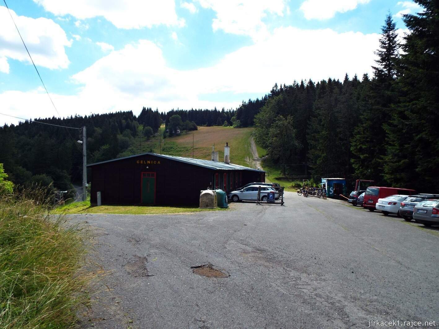 034 - Třeštík 05 - sjezdovka a chata Celnica