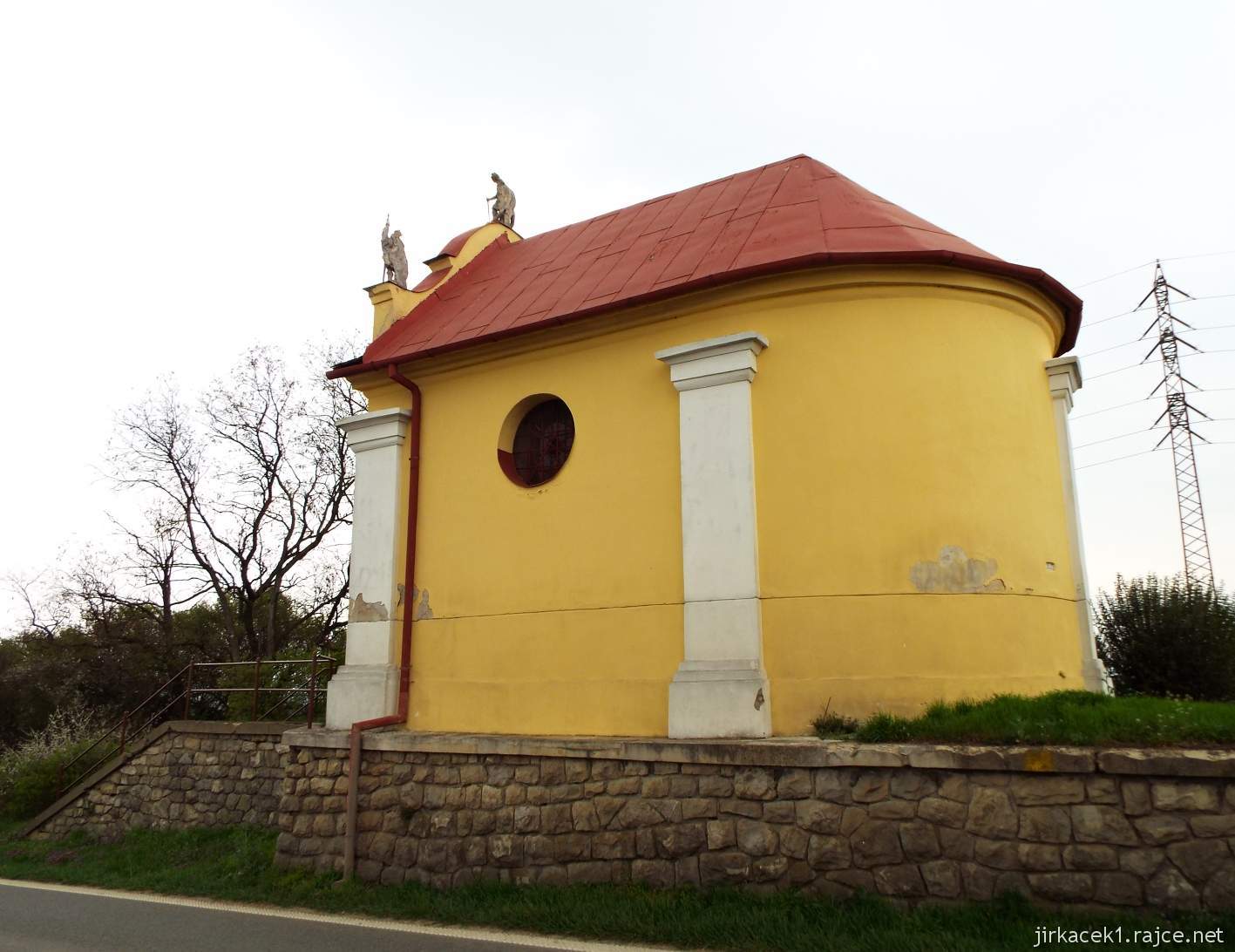 Kyjov - kaple sv. Rocha - boční pohled