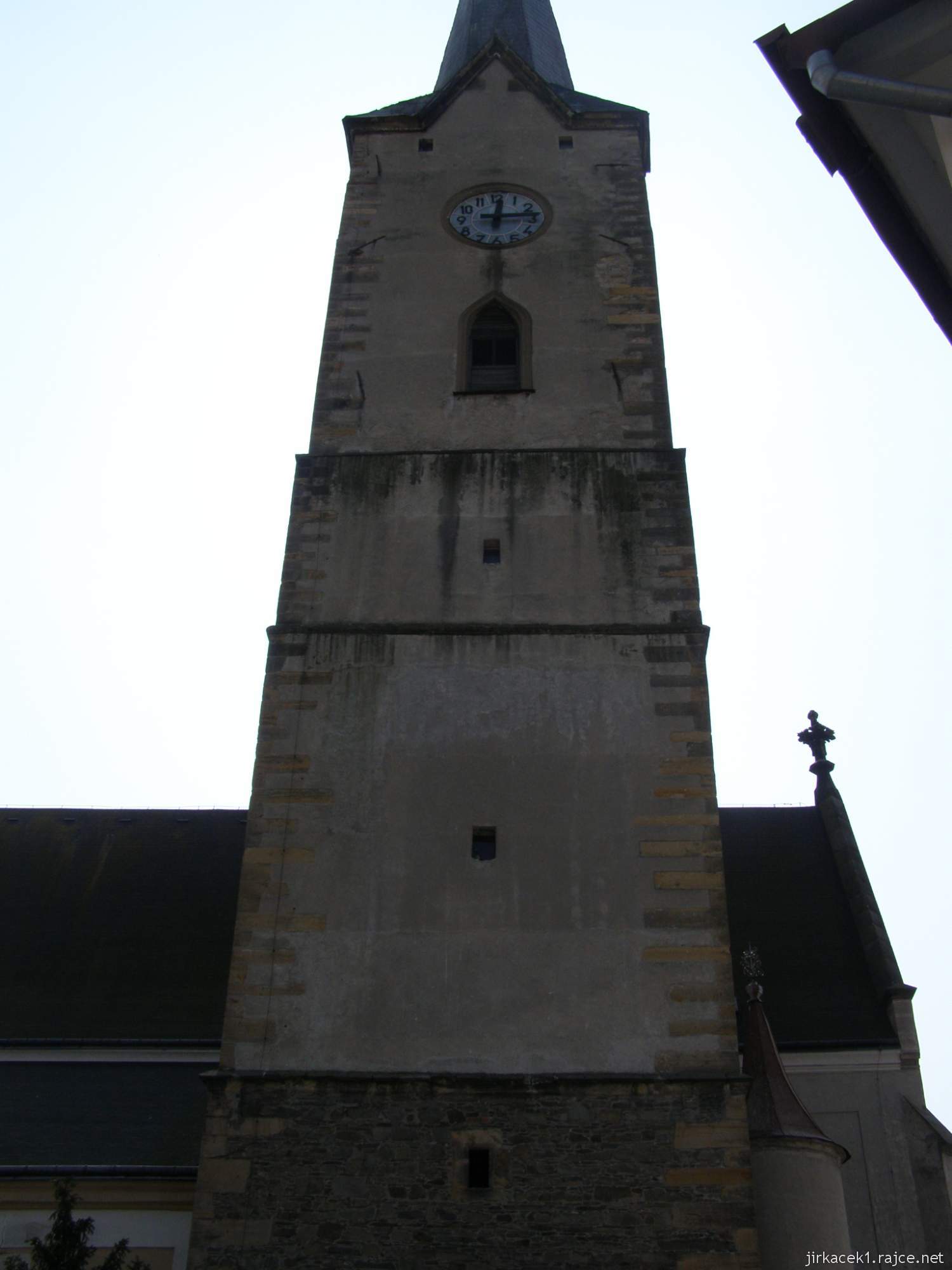 Mohelnice - kostel sv. Tomáše z Canterburry - věž