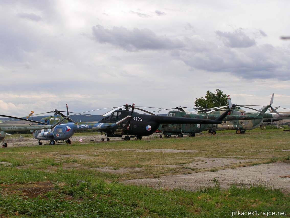 Vyškov - vojenské a letecké muzeum - vrtulníky