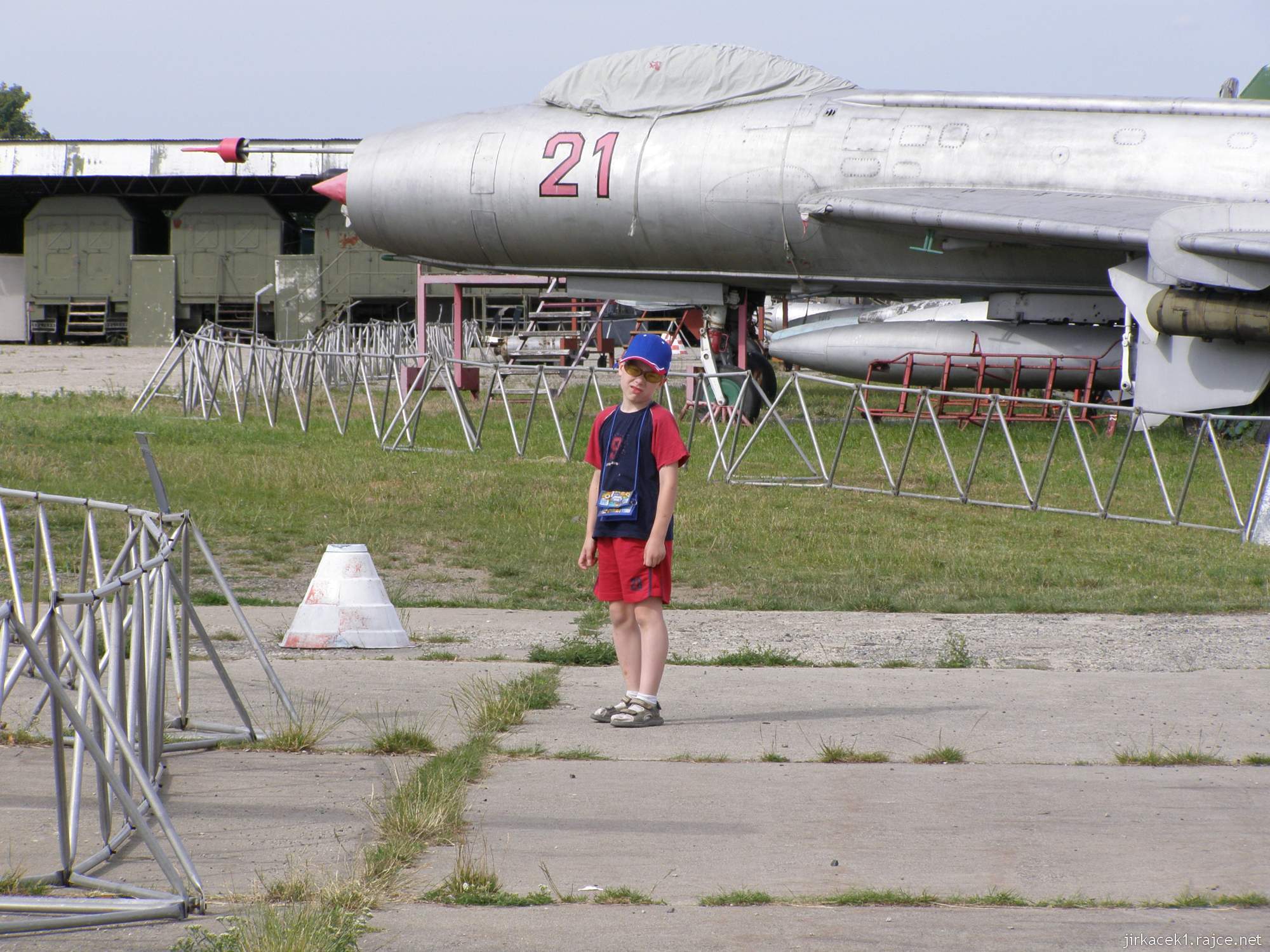 Vyškov - vojenské a letecké muzeum - stíhačka MIG-21