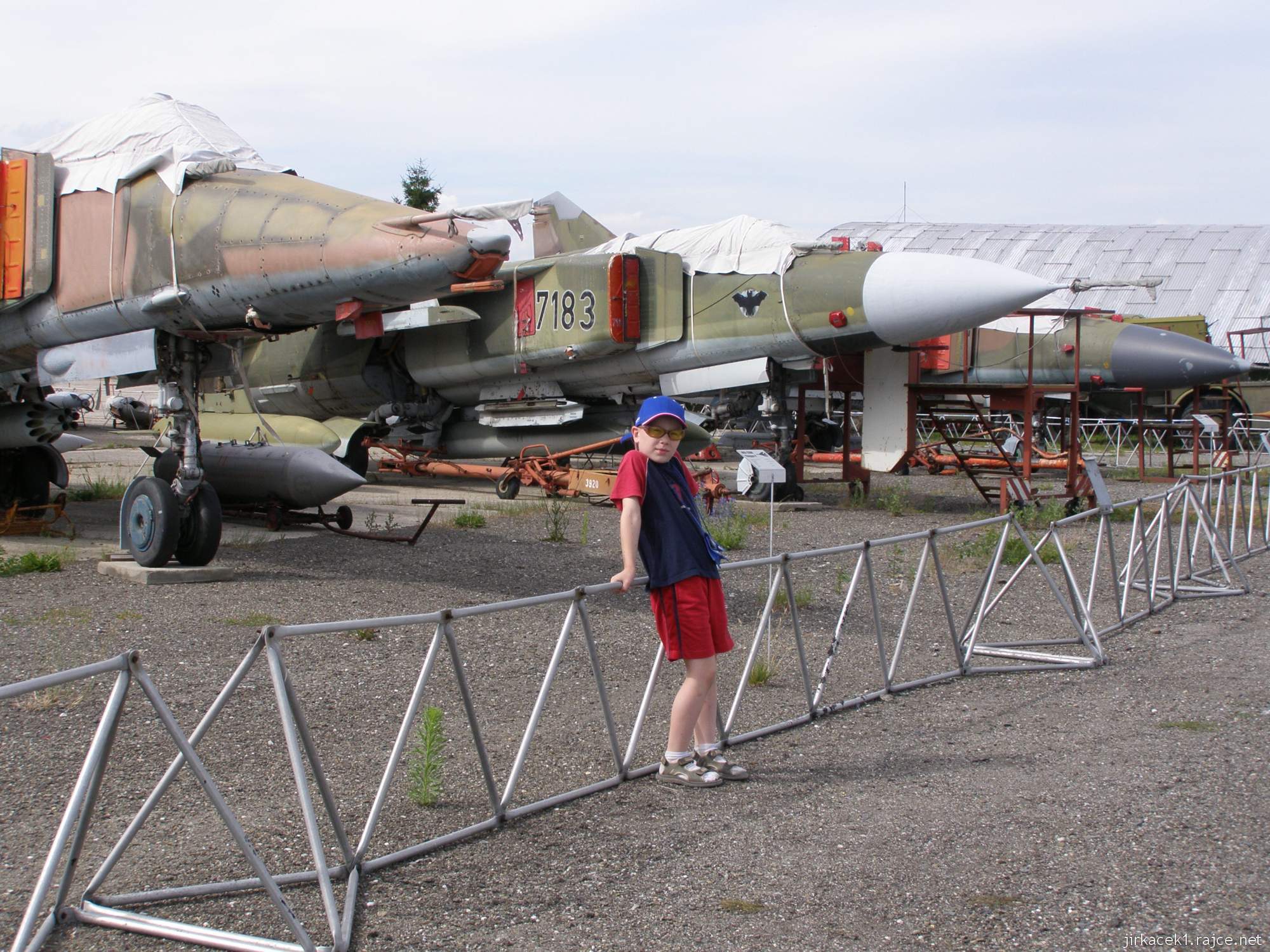 Vyškov - vojenské a letecké muzeum - stíhačka MIG-23