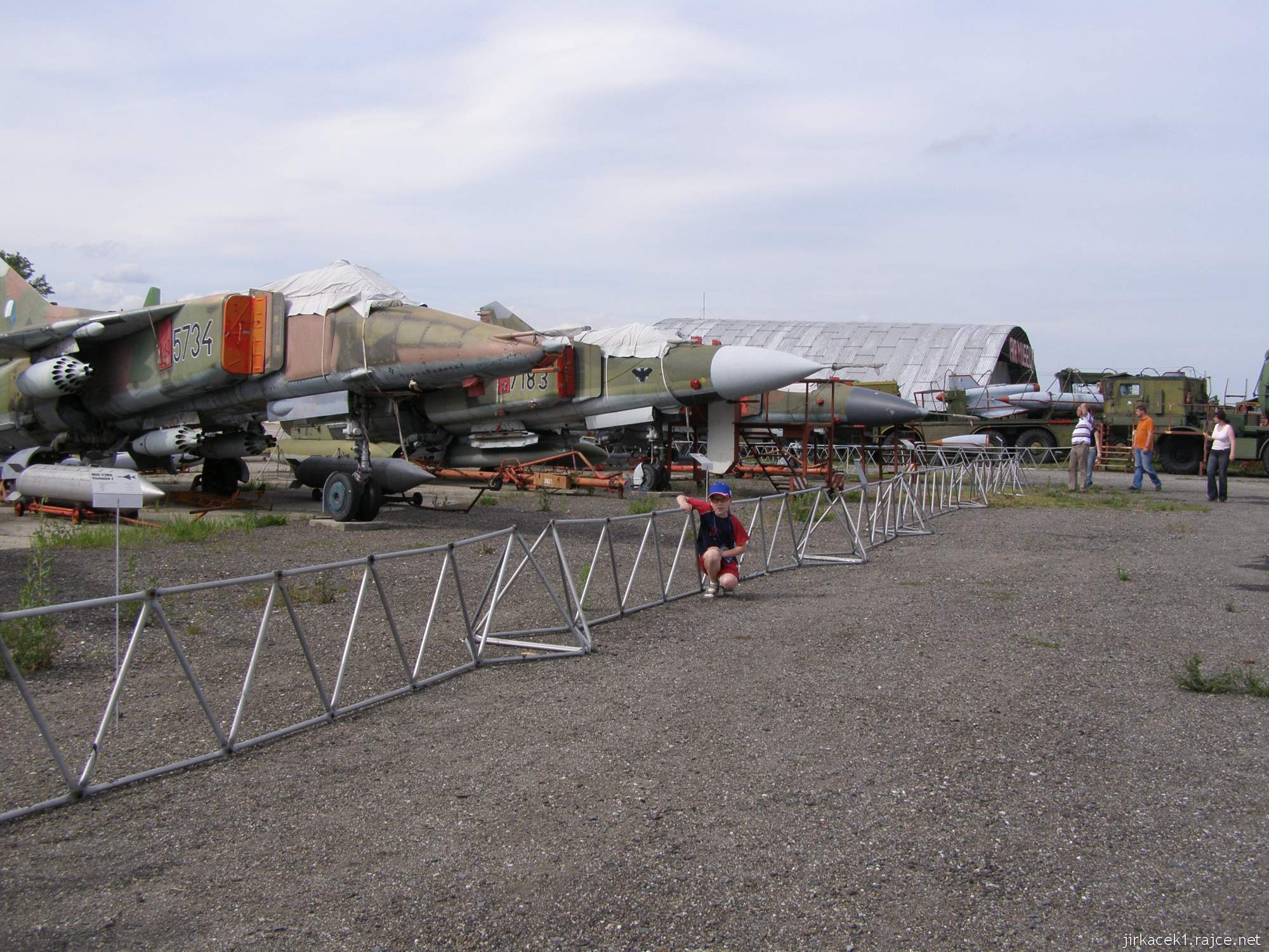 Vyškov - vojenské a letecké muzeum - stíhačka MIG-23