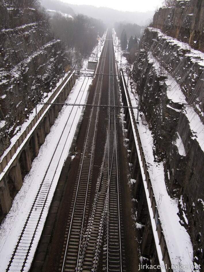 Choceň - silniční most a bývalý železniční tunel