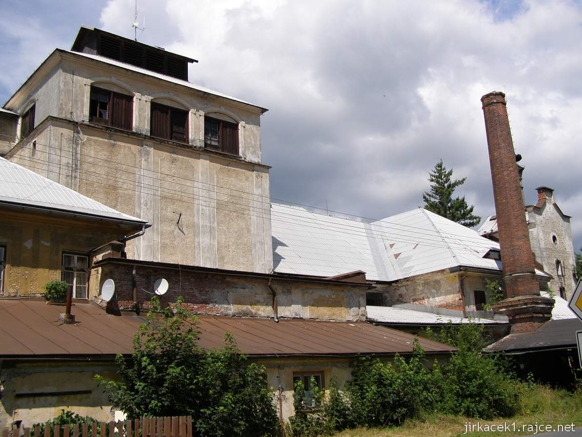 Janovice u Rýmařova - zámek - pivovar