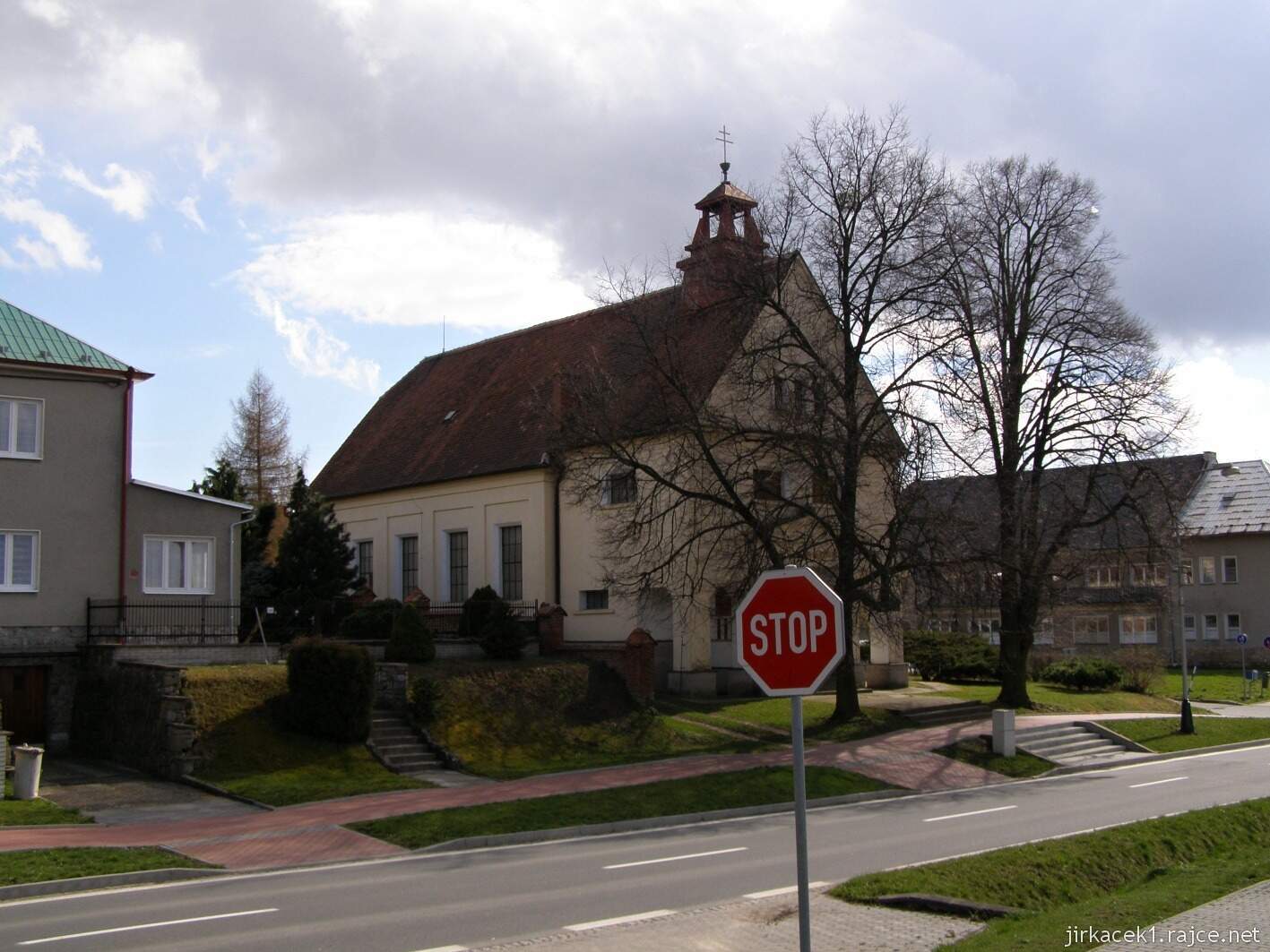 Velký Týnec - kostel církve československ​é husitské - Husův sbor