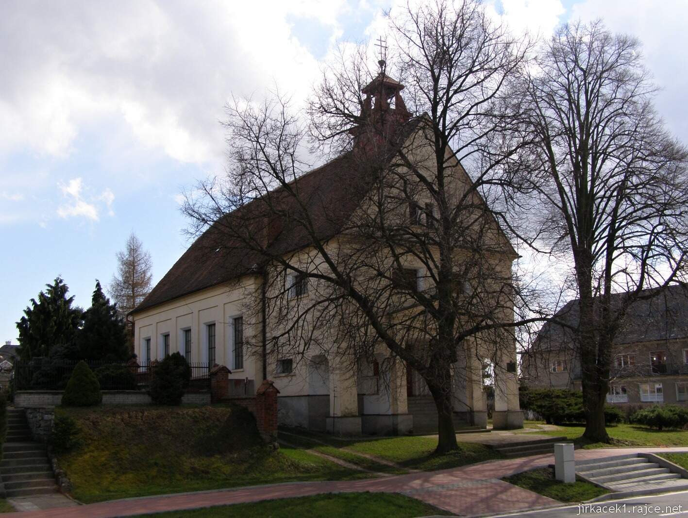 Velký Týnec - kostel církve československ​é husitské - Husův sbor