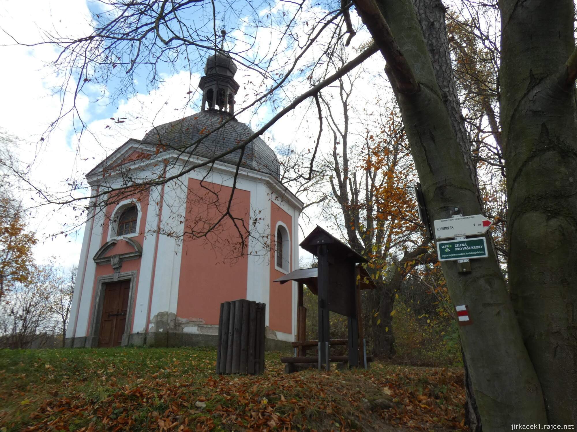 Luže - Paletínská kaple (kaple Čtrnácti svatých pomocníků)