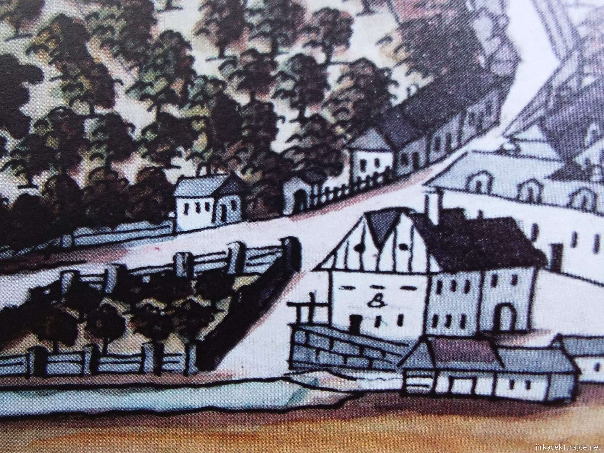 A - Fulnek - Domácí mlýn 11 - podoba mlýna roku 1846