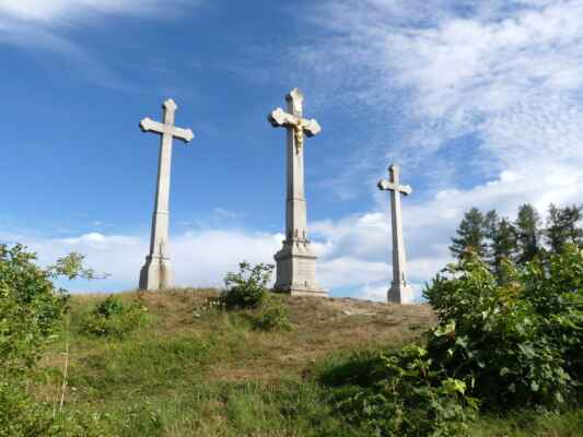 Kalvárie (Tři kříže) u Nového Města na Moravě.
