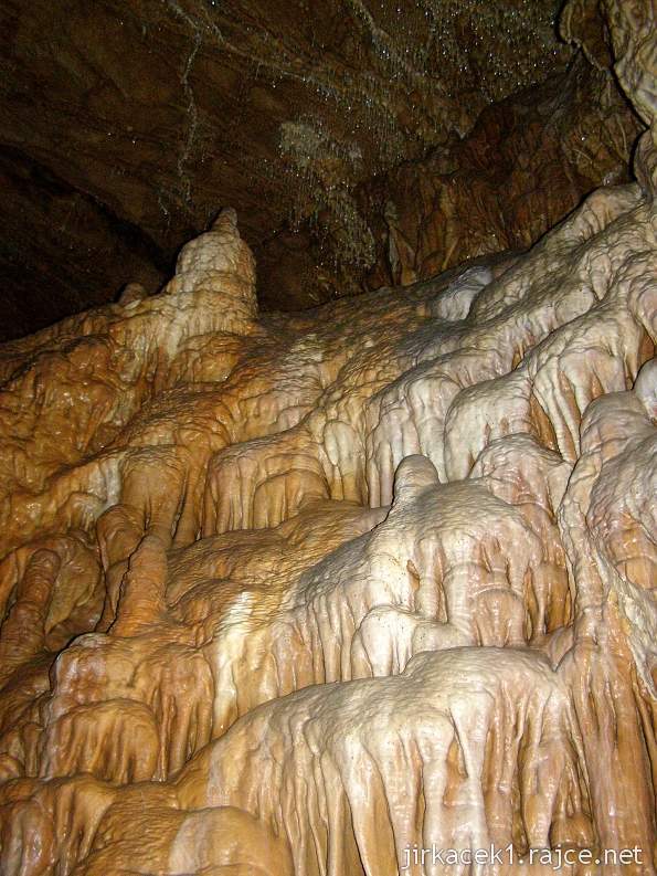 Ostrov u Macochy - jeskyně Balcarka - Galerie a Přírodní chodba