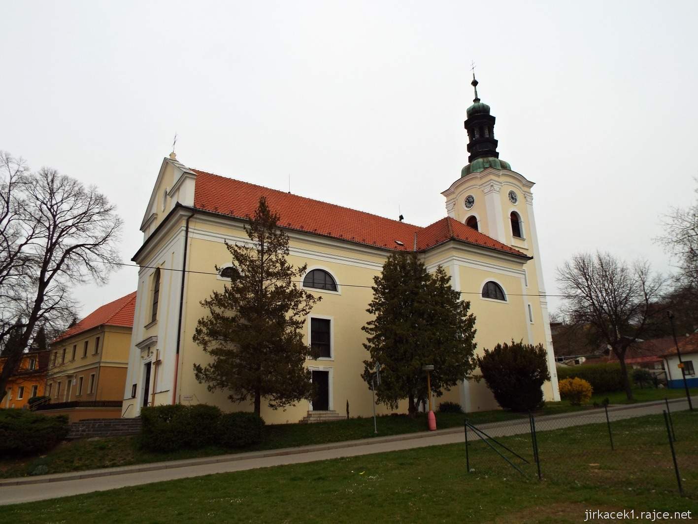 01 - Ždánice - kostel Nanebevzetí Panny Marie 01 - celkový pohled