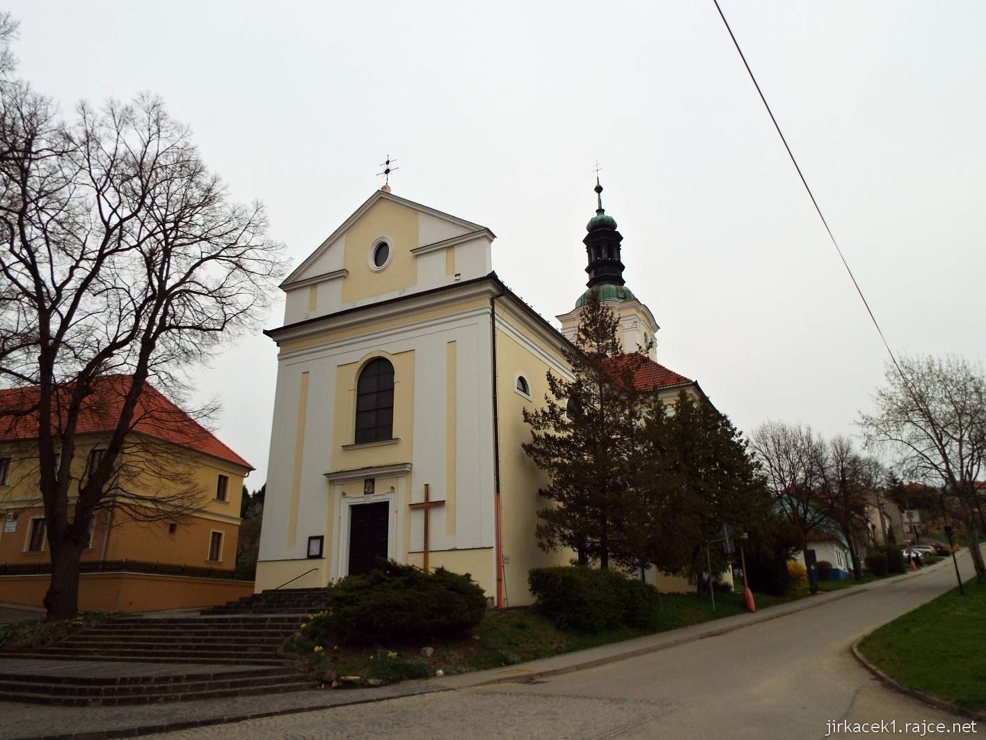 01 - Ždánice - kostel Nanebevzetí Panny Marie 07 - čelní pohled