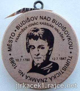 Turistická známka 1089 město Budišov nad Budišovkou - 1. verze