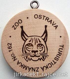 Turistická známka 162 ZOO Ostrava 1. verze