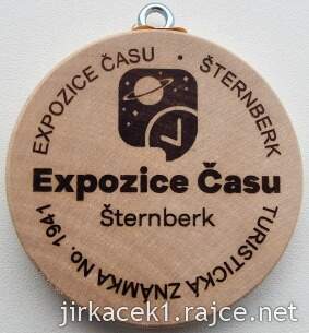 Turistická známka 1941 Expozice času Šternberk - 2. verze