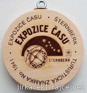 Turistická známka 1941 Expozice času Šternberk - 1. verze