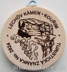 Turistická známka 2824 Lechův kámen