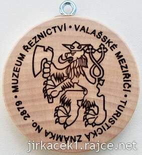 Turistická známka 2879 Muzeum řeznictví Valašské Meziříčí