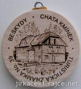 Slovenská turistická známka 39 chata Kmínek - 2. verze