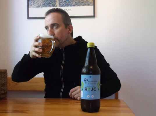 Garrigue 11° světlý ležák ječný 4,2 %, pivovar ROJC z Rozdrojovic u Brna (1) - Poprvé uvařeno 28. října 2018, přesně 100 let po vzniku Československa